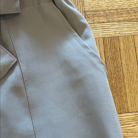 Tan Paperbag  Pants - Picture 3 of 7